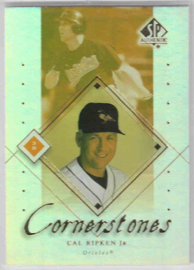 2000 SP Authentic Cornerstones C2 Cal Ripken Jr